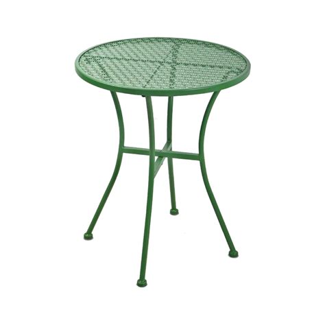 Steel Metal Round Outdoor Table Visco Link