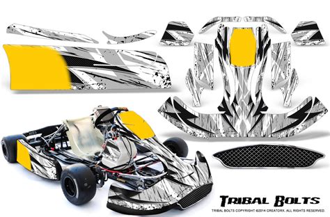 CRG Kart Graphics Kit NA2 - New Age Body