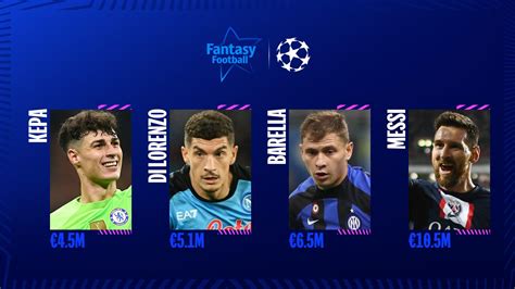 Champions League Fantasy Football The Scout Squad For Matchday