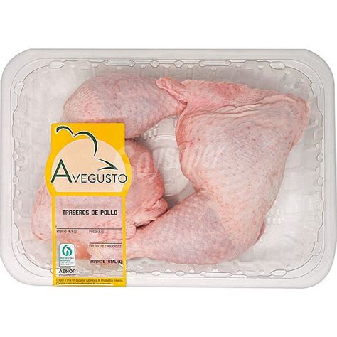 AVEGUSTO Traseros De Pollo 2 Unidades Peso Aproximado Bandeja 750 G