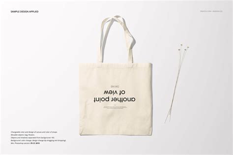 Tote Bag Mockup Set V Masterbundles