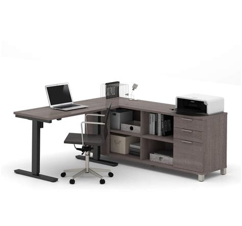 Bestar 120857 Sit Stand Desk