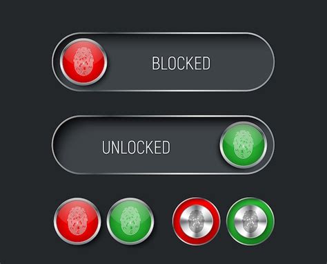 Premium Vector Set Of Sliders Buttons And Switches