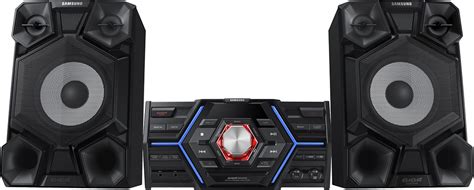 Best Buy Samsung Giga 1600w Mini Component Audio System Black Gray Blue Mx Js5000 Za