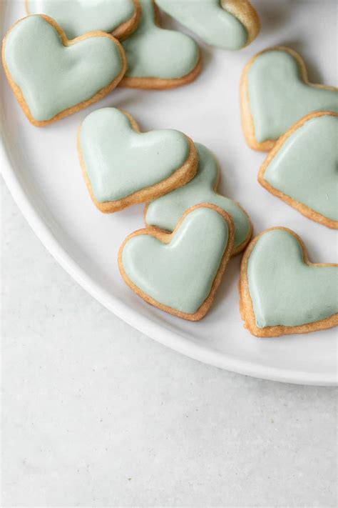 Mini Heart Shaped Sugar Cookies Sugar And Charm Sugar And Charm