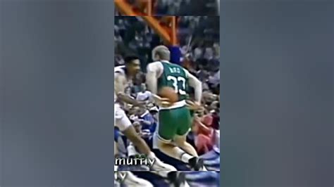 Larry Bird Last Game Of His Career 😊🥰 Shorts Youtube