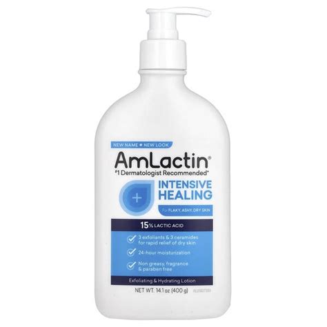 Amlactin Intensive Healing Exfoliating And Hydrating Lotion Fragrance