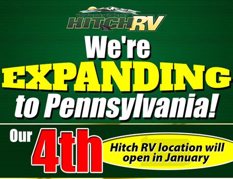 New Location: Hitch RV is Open in Pennsylvania! - Hitch RV Blog