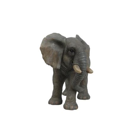 Hi Line Gift Ltd Walking Elephant Statue Multicoloured 87948 RONA