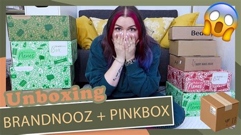 Xxxxxxxl Unboxing Degustabox Brandnoozbox Pinkbox Oktober