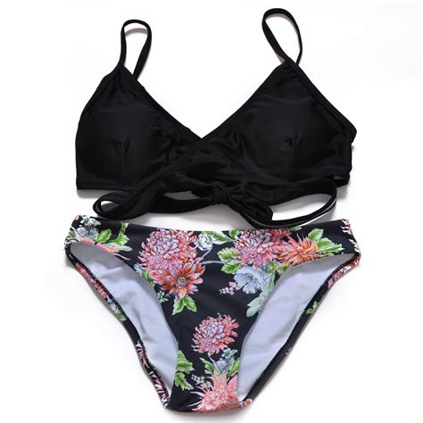 Woman Sexy Printing Charming Swimsuit Bikini On Luulla