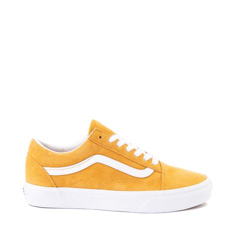 Vans Old Skool Premium Suede Skate Shoe - Golden Yellow | Journeys