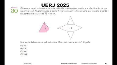 Uerj Exame De Qualifica O Observe A Seguir A Imagem De Uma