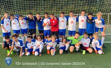 D Junioren Jahre Tsv Sch Naich Fu Ball