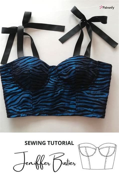 Diy Corset Top Pattern Corset Diy Bustier Pattern Top Pattern Sewing