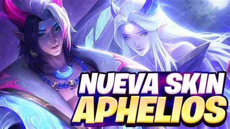 NUEVA SKIN SPIRIT BLOSSOM Para APHELIOS League Of Legends YouTube