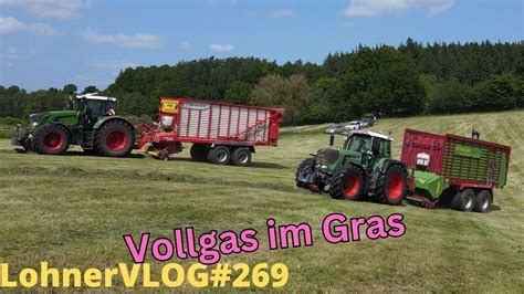 LohnerVLOG 269 Vollgas Im Gras Fendt MF New Holland John Deere MB