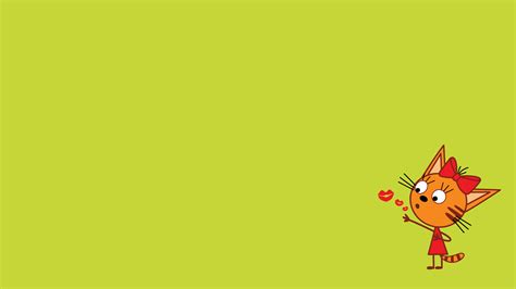 Три Кота обои с Карамелькой - Три Кота - YouLoveIt.ru