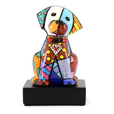 Figura Baby Blue Cm Romero Britto Goebel Russoraffaele It