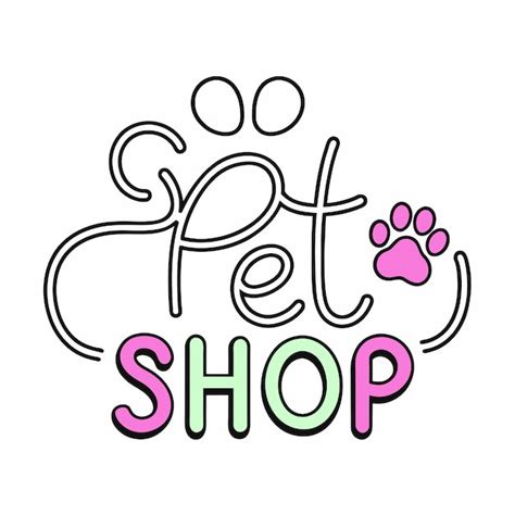 Premium Vector Pet Shop Logo Vector Art Illustration 33