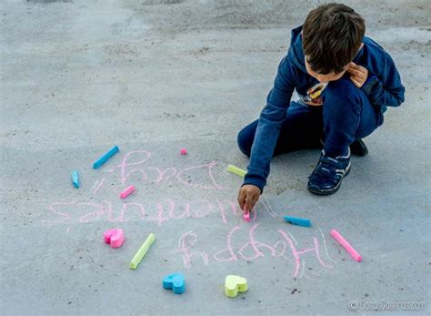 Actividades Con Tiza Para Niños De Dos Años Recetas Para Hacer Tiza