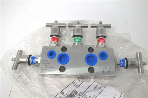 Ge Indra Valve Differential Pressure Manifold Brand New Ebay