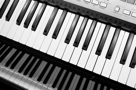 Free Images Musical Instrument Digital Piano Black And White