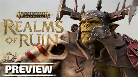 Warhammer Age Of Sigmar Realms Of Ruin Preview New Faction New