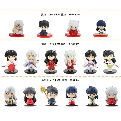 Pcs Anime Inuyasha Figures Sesshoumaru Q Ver Action Figure Pvc