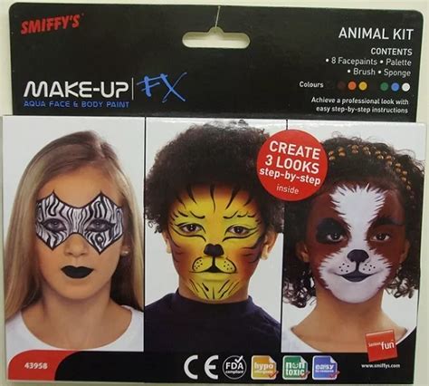 Easy Animal Face Paint For Kids