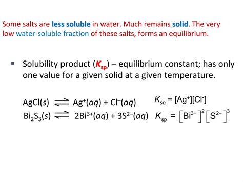 Solubility And Complex Ion Equilibria2 PPT