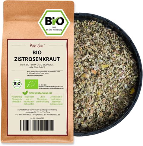 Kamelur Kg Bio Zistrosenkraut Gerebelt Und Ohne Zus Tze Original