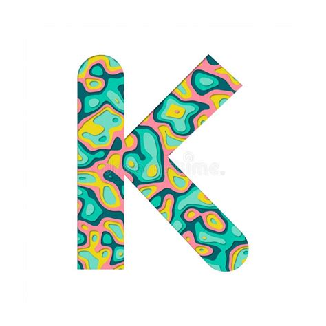 Paper Cut Out Letter K Stock Illustration Illustration Of Anniversary