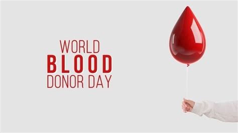 World Blood Donor Day 2023 Date Theme Importance Things To Keep In