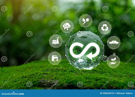 Circular Economy Concept The Concept Of Eternity Endless And Unlimited