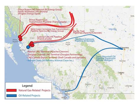 Northern Gateway Pipeline Map Verjaardag Vrouw 2020