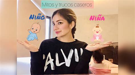 Probando Trucos Caseros Para Saber Si Es Niño O Niña 👧🏻👶🏻 Youtube