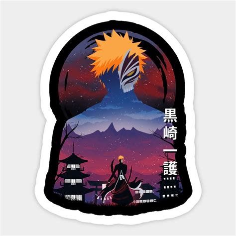 Ichigo Kurosaki Bleach By Riskafzh Anime Printables Anime Stickers