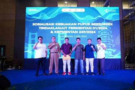 Pupuk Indonesia Sosialisasi Penambahan Pupuk Subsidi Ke Petani Sumsel