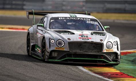 Bentley Confirms 2019 Plans Four Works Cars For 24h Spa Rwec