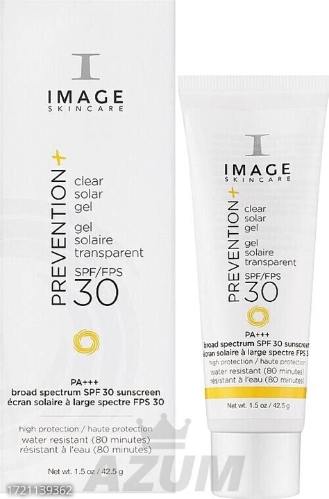 Image Skincare Сонцезахисний гель SPF 30 Prevention+ Clear Solar Gel ...