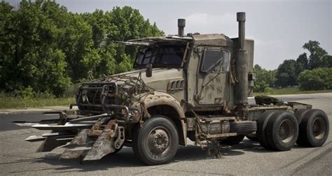 Mack Granite Military Truck Starred As The Leader Of The Decepticons