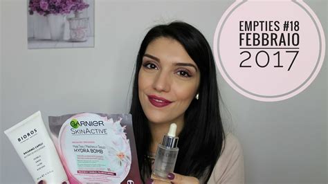 PRODOTTI FINITI Empties 18 Febbraio 2017 YouTube