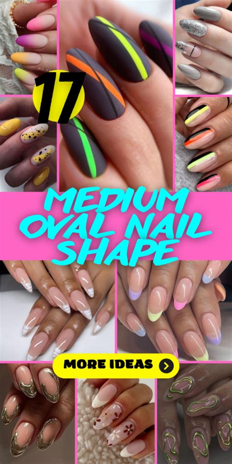 17 Stylish Medium Oval Nail Shape Ideas for Chic Elegance - | February ...