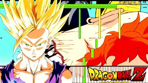 Gohan Angers Dragon Ball Z Ost Perfect Cell Kills Android 16 Piano Cover Tutorial Remix