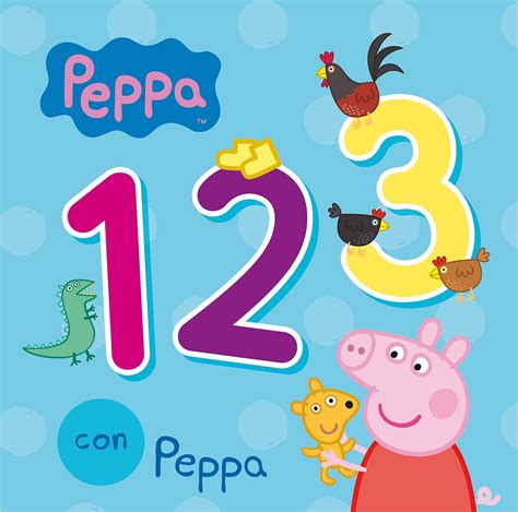 Amazon Peppa Pig Libro de cartón 123 con Peppa 9788448842918