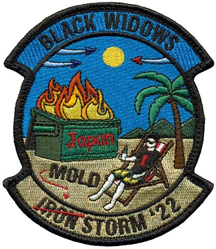 421st FIGHTER GENERATION SQUADRON IRON STORM 2022 Flightline Insignia