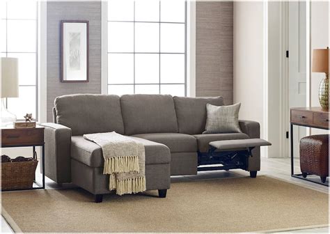 Best Buy: Serta Palisades Contemporary Fabric Reclining Sectional Gray ...