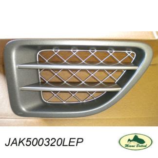 LAND ROVER FRONT FENDER SIDE GRILLE VENT RH RANGE SPORT JAK500320LEP