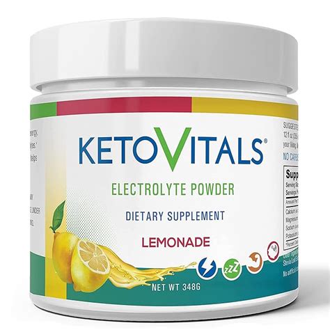 Buy Keto Vitals Electrolyte Powder Keto Friendly Electrolytes With Potassium Magnesium